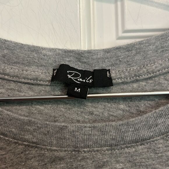 Rails grey wrap shirt dress size medium - Picture 5 of 8